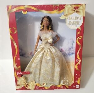African American Holiday Barbie 2025